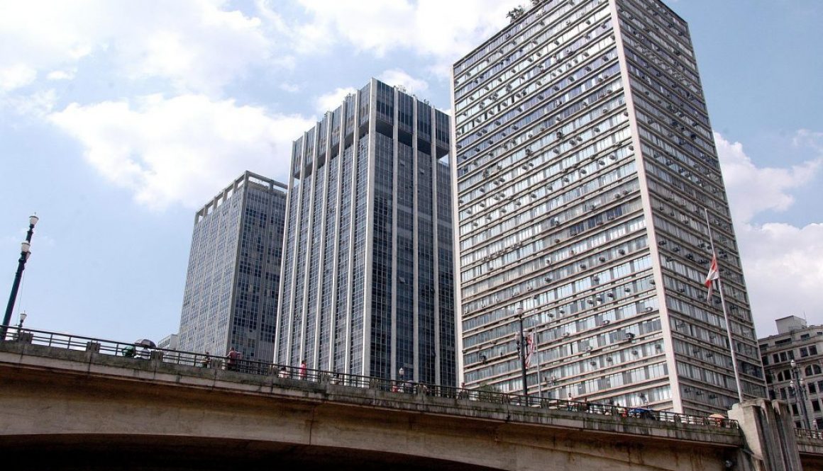 Cenário do Vale do Anhangabaú