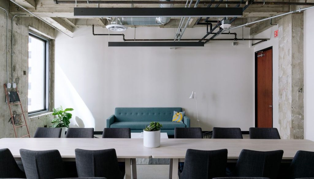 Espaço coworking moderno